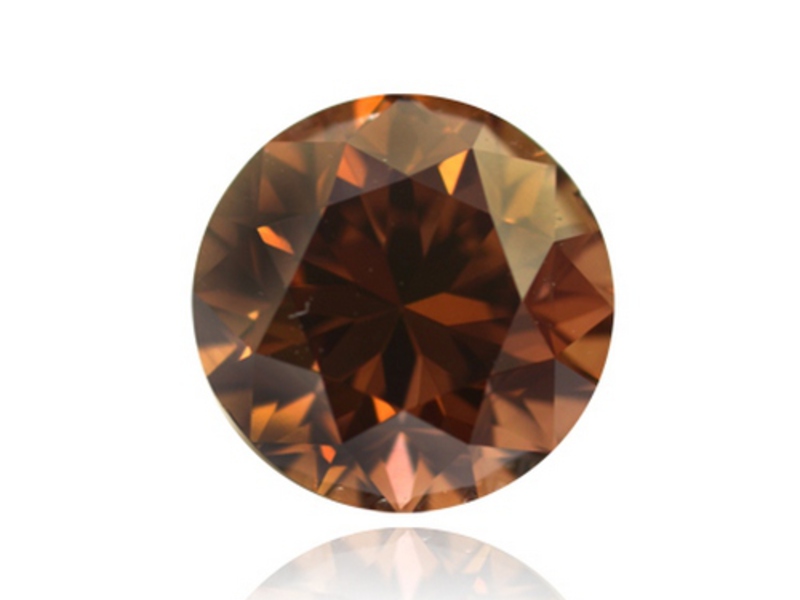 Наибольшее количество коричневых алмазов встречается на австралийских алмазных приисках, добыча алмазов которых составляет 1/3 мирового производства