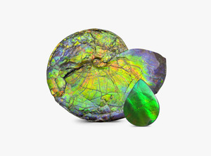 Размеры камня аммолит