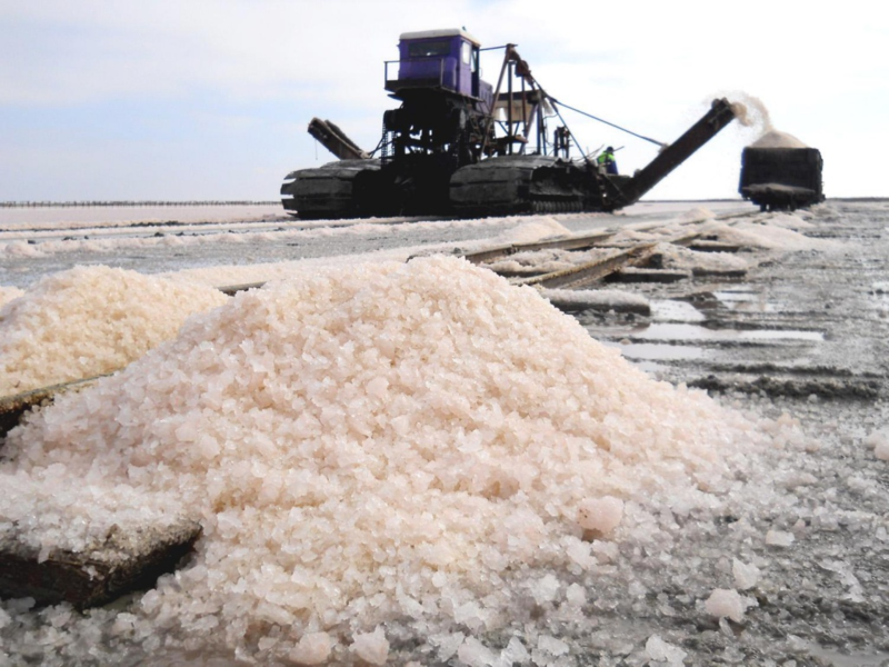Промышленная добыча соли